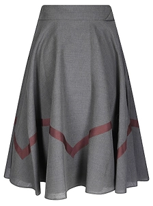 Niccolò Pasqualetti Perimetro Asymmetric Skirt