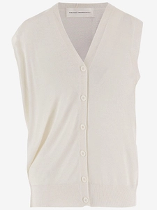 Niccolò Pasqualetti Sleeveless V-Neck Cardigan