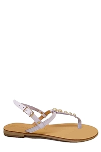Nicolas Lainas Embellished Slingback Sandals