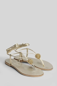 Nicolas Lainas Embellished Flat Sandals