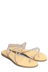 Nicolas Lainas Embellished Strapped Sandals