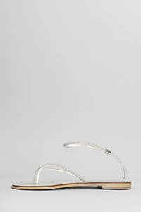Nicolas Lainas Embellished Strapped Sandals