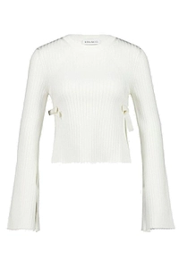 Nina Ricci Crewneck Bow Detail Jumper