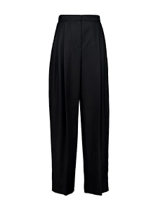 Nina Ricci Pleated Straight Leg Trousers
