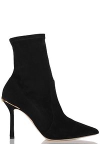 Ninalilou Stretch Stiletto Ankle Boots