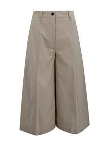Nine In The Morning Wide-Leg Pleated Pants