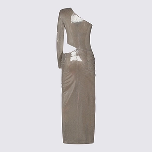 Nissa Cutout Draped Maxi Dress