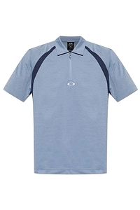 Oakley Zip-Neck Logo Polo Shirt