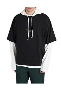 Oamc Dynamo-Printed Drawstring Hoodie