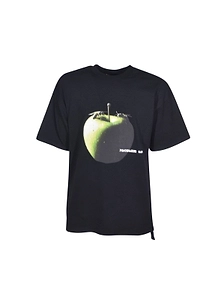 Oamc Peacemaker Apple-Printed Crewneck T-Shirt