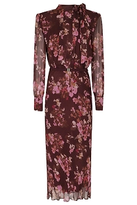 Nissa Floral Long-Sleeve Dress