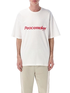Oamc Peacemaker Floral Printed Crewneck T-Shirt