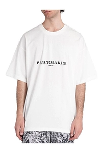 Peacemaker Logo-Print Crewneck T-Shirt