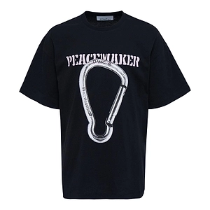 Oamc Peacemaker Loose Fit Carabinier Print T-Shirt