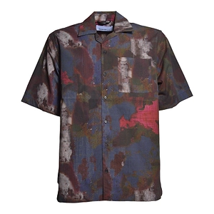 Oamc Peacemaker Pattern-Printed Short-Sleeved Shirt