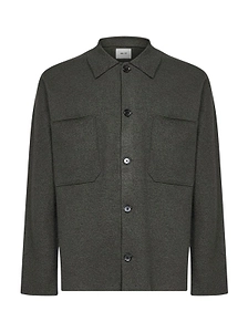 Nn.07 Boxy Shirt Cardigan