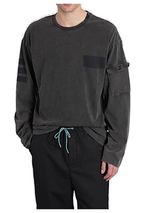 Peacemaker Pocket Button Detailed T-Shirt