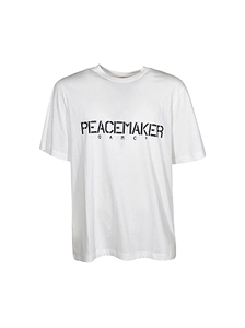 Oamc Peacemaker Logo-Printed Crewneck T-Shirt