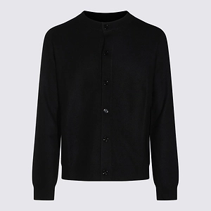 Crew Neck Buttoned Cardigan