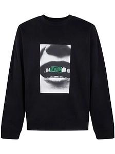 Peacemaker Smile Printed Crewneck Sweatshirt