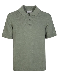 Nn.07 Textured Knit Polo Shirt