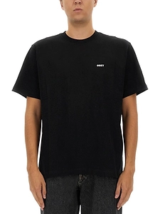 Obey Logo Crew Neck T-Shirt