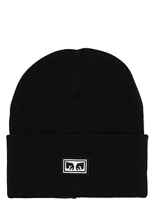 Obey Logo Patch Beanie Hat