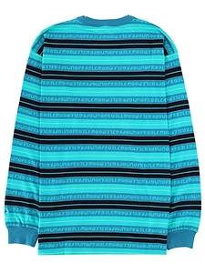 No Problemo Jacquard Stripe Long Sleeve T-Shirt