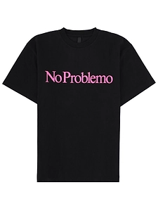 No Problemo Logo Print T-Shirt