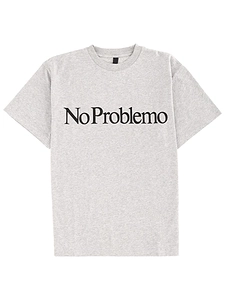 No Problemo Logo Printed Crewneck T-Shirt