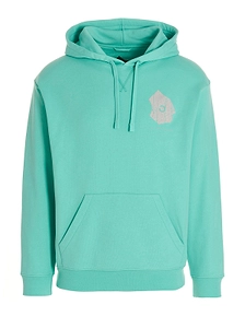 Objects Iv Life Abstract-Printed Drawstring Hoodie