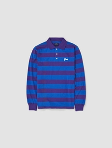 Noah Long Sleeve Striped Polo Shirt