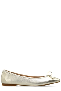 Odissi Chic Bow Accent Flat Shoes