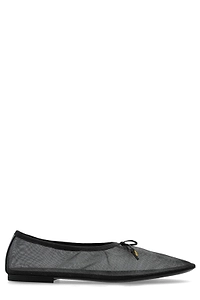 Chic Mesh Ballerina Shoes