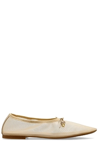 Odissi Elegant Bow Detail Flat Shoes