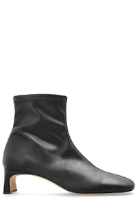 Francoise Square-Toe Ankle Boots