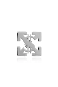 Arrows Logo Engraved Single Earring