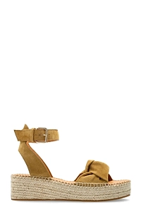 Odissi Knot Detail Platform Sandals