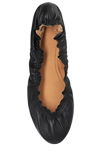 Odissi Leather Ballet Flats