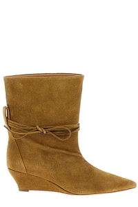 Odissi Tie Detail Wedge Boots