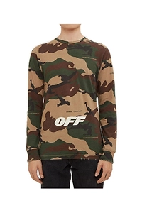 Off-White All-Over Printed Crewneck T-Shirt