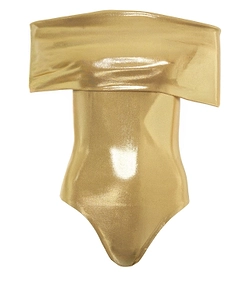 Norma Kamali Sleeveless Cowl Neck Bodysuit