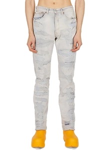 Notsonormal Distressed Mid-Rise Jeans