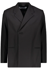 Clip Detailed Long-Sleeved Jacket