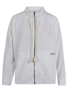 Noumeno Concept Logo-Print Zipped Sweatshirt