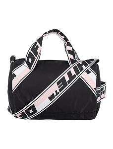 Off-White Kids Logo Band Zipped Tote Bag