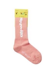 Off-White Kids Logo Intarsia Long Socks