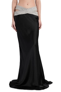 Eternity Embellished Cut-Out Skirt