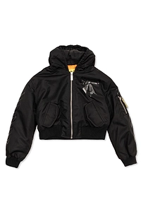 Off-White Kids Logo Printed Jacket