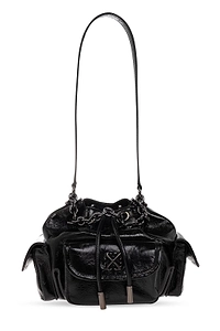 Dumbo Logo Plaque Drawstring Shoulder Bag